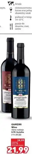Kaufland GAMZIRI Wino oferta