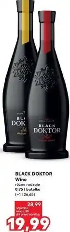 Kaufland Wino BLACK DOKTOR oferta