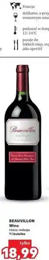 Kaufland BEAUVILLON Wino oferta