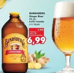 Kaufland BUNDABERG Ginger Beer 0% alk. 0,375 l butelka oferta