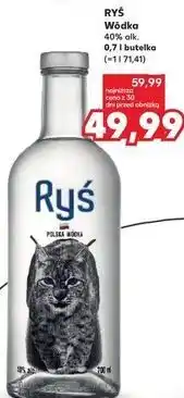Kaufland RYŚ Wódka 40% alk oferta