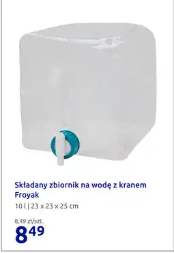 Action Składany zbiornik na wodę z kranem Froyak oferta