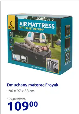 Action Dmuchany materac Froyak oferta