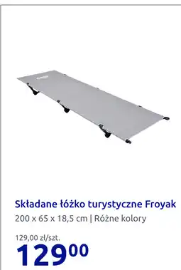 Action Składane łóżko turystyczne Froyak oferta