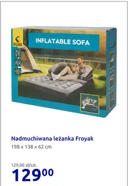 Action Nadmuchiwana leżanka Froyak oferta