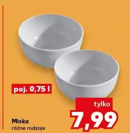 Kaufland Miska różne rodzaje oferta