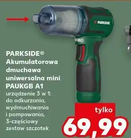Kaufland Akumulatorowa dmuchawa uniwersalna mini PAUKGB A1 PARKSIDE oferta