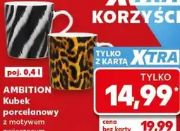 Kaufland AMBITION Kubek porcelanowy oferta