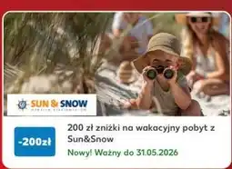 Kaufland 200 zł zniżki na wakacyjny pobyt z Sun&Snow oferta