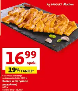 Auchan Boczek w marynacie paprykowej oferta