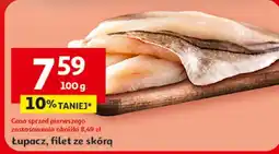 Auchan Łupacz, filet ze skórą oferta