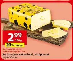 Auchan Ser Szwajcar Królewiecki, SM Spomlek oferta