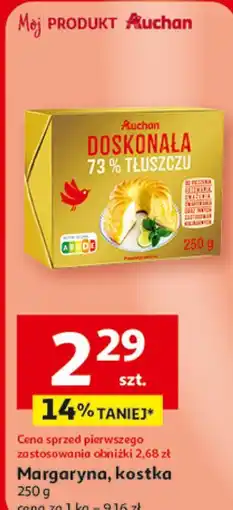 Auchan Margaryna, kostka oferta