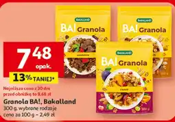Auchan Granola BA!, Bakalland oferta