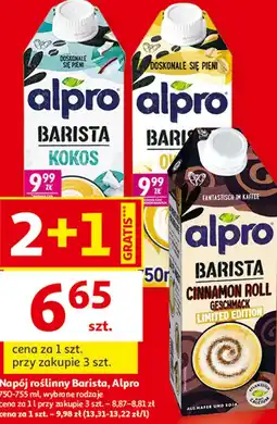 Auchan Napój roślinny Barista, Alpro oferta