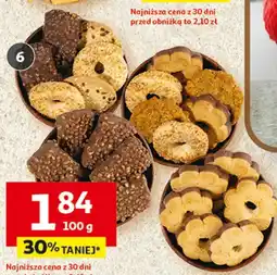 Auchan Miks ciastek Choco Loco luzem oferta