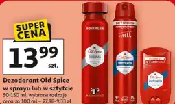 Auchan Dezodorant Old Spice w sprayu lub w sztyfcie 50-150 ml oferta