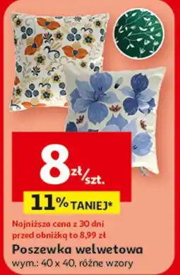Auchan Poszewka welwetowa oferta