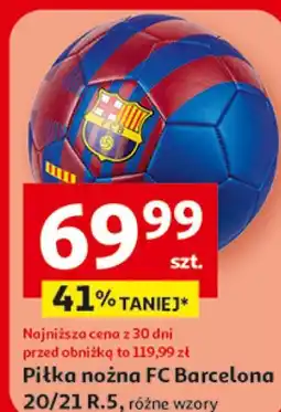 Auchan Piłka nożna FC Barcelona 20/21 R.5, różne wzory oferta