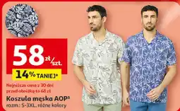 Auchan Koszula męska AOP oferta