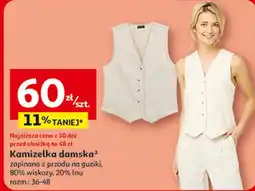 Auchan Kamizelka damska oferta