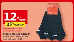 Auchan Stopki męskie Kappa oferta
