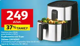 Auchan Frytkownica air fryer Zelmer ZAF6000 oferta