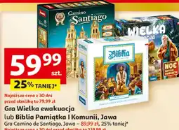 Auchan Gra Wielka ewakuacja lub Biblia Pamiątka I Komunii, Jawa oferta