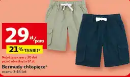 Auchan Bermudy chłopięce oferta