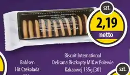 DUO-TES Biscuit International Delisana Biszkopty MIX w Polewie Kakaowej oferta