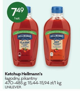 Groszek Ketchup Hellmann's 470-485g oferta