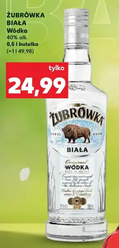 Kaufland Wódka Żubrówka oferta