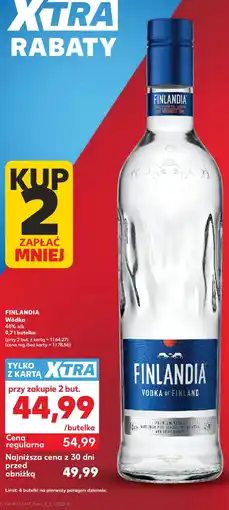 Kaufland Wódka Finlandia oferta