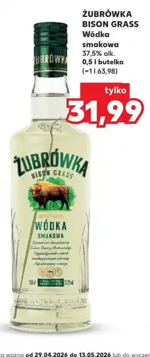 Kaufland Wódka smakowa Żubrówka oferta
