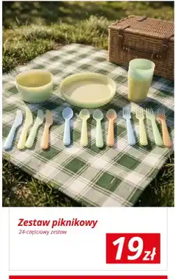 KiK Zestaw piknikowy 24-częściowy oferta