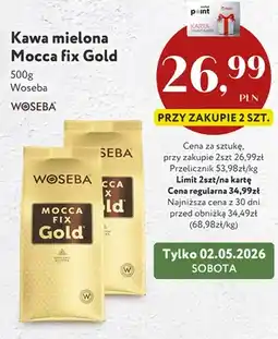 Market Point Kawa mielona Woseba Mocca Fix Gold oferta