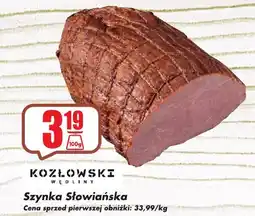 Sezamek Kozłowski wędliny szynka słowiańska oferta