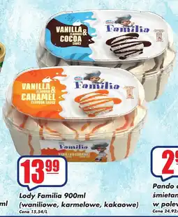 Sezamek Lody Familia oferta
