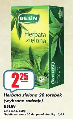 Sezamek Herbata zielona belin oferta