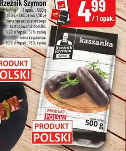 Polomarket Rzeźnik Szymon Kaszanka oferta