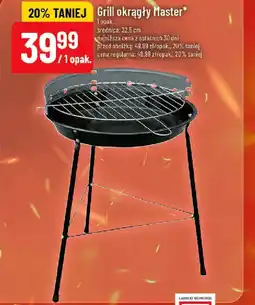 Polomarket Grill okrągły Master oferta