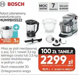 Max Elektro Robot planetarny wielofunkcyjny MUM9BX5S22 oferta