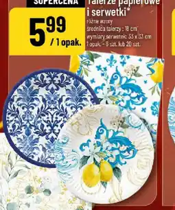 Polomarket Talerze papierowe i serwetki oferta