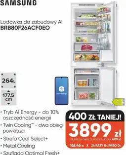 Max Elektro Lodówka do zabudowy AI BRB80F26ACF0EU oferta