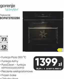 Max Elektro Piekarnik BOP6737E02BK oferta