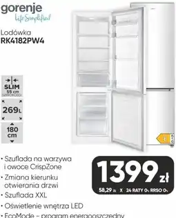 Max Elektro Lodówka RK4182PW4 oferta