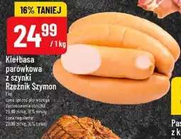 Polomarket Kiełbasa parówkowa z szynki Rzeźnik Szymon oferta