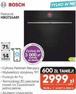 Max Elektro Piekarnik HBG724AB1 oferta
