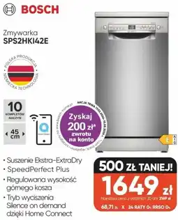 Max Elektro Zmywarka SPS2HKI42E oferta