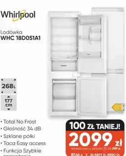 Max Elektro Lodówka WHC 18D051A1 oferta